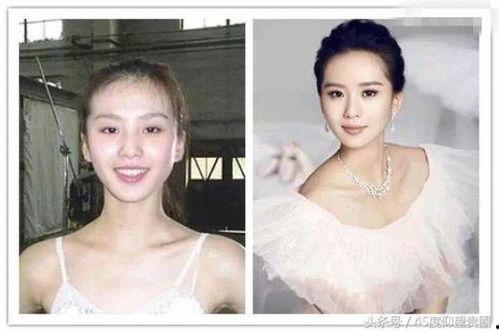 明星前后对比图,前后对比图揭示惊人变化