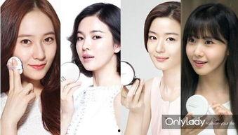 韩国明星用什么粉底,揭秘他们钟爱的粉底选择